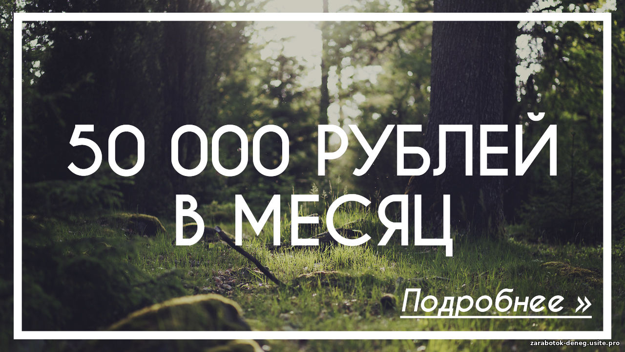 Схема заработка в интернете от 50 000 рублей, которая сработала уже более 70 раз!